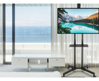 Techly Mobilny stojak do tv 37-70 cali 50kg, dwie półki - 1584932 - zdjęcie 6